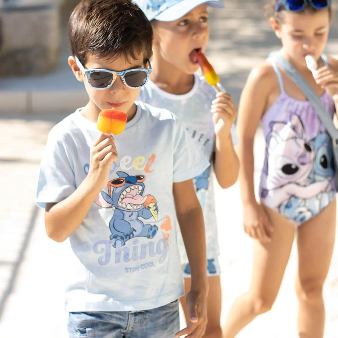 Tricou copil Stitch poza produsului