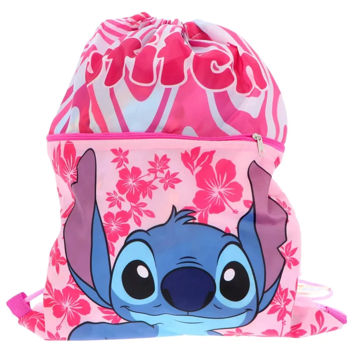 Stitch Cute Deluxe Geanta de gimnastica, Drawstring Bag 45 cm poza produsului
