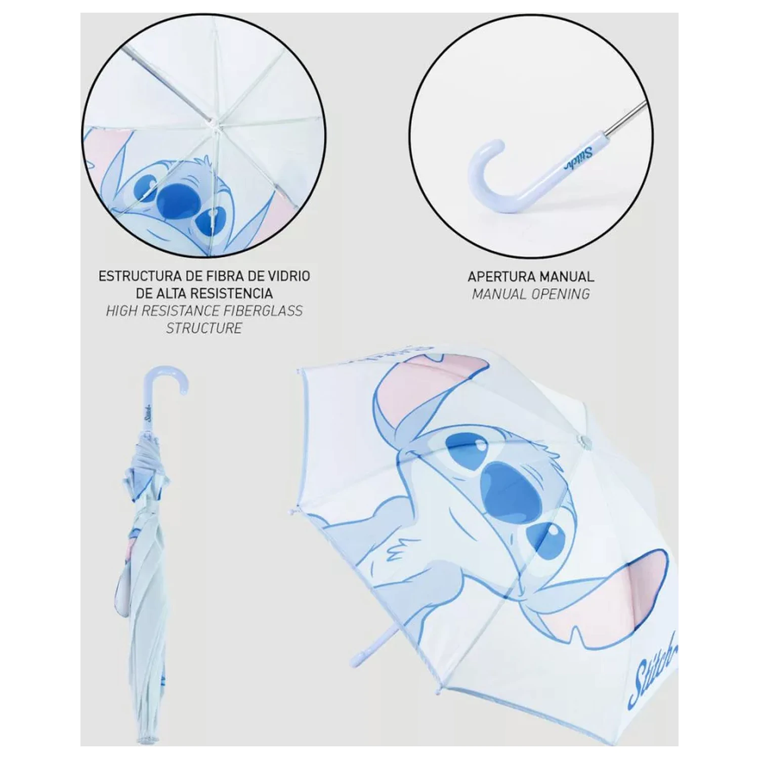 Stitch Cutie Kids Umbrela cu Urechi poza produsului