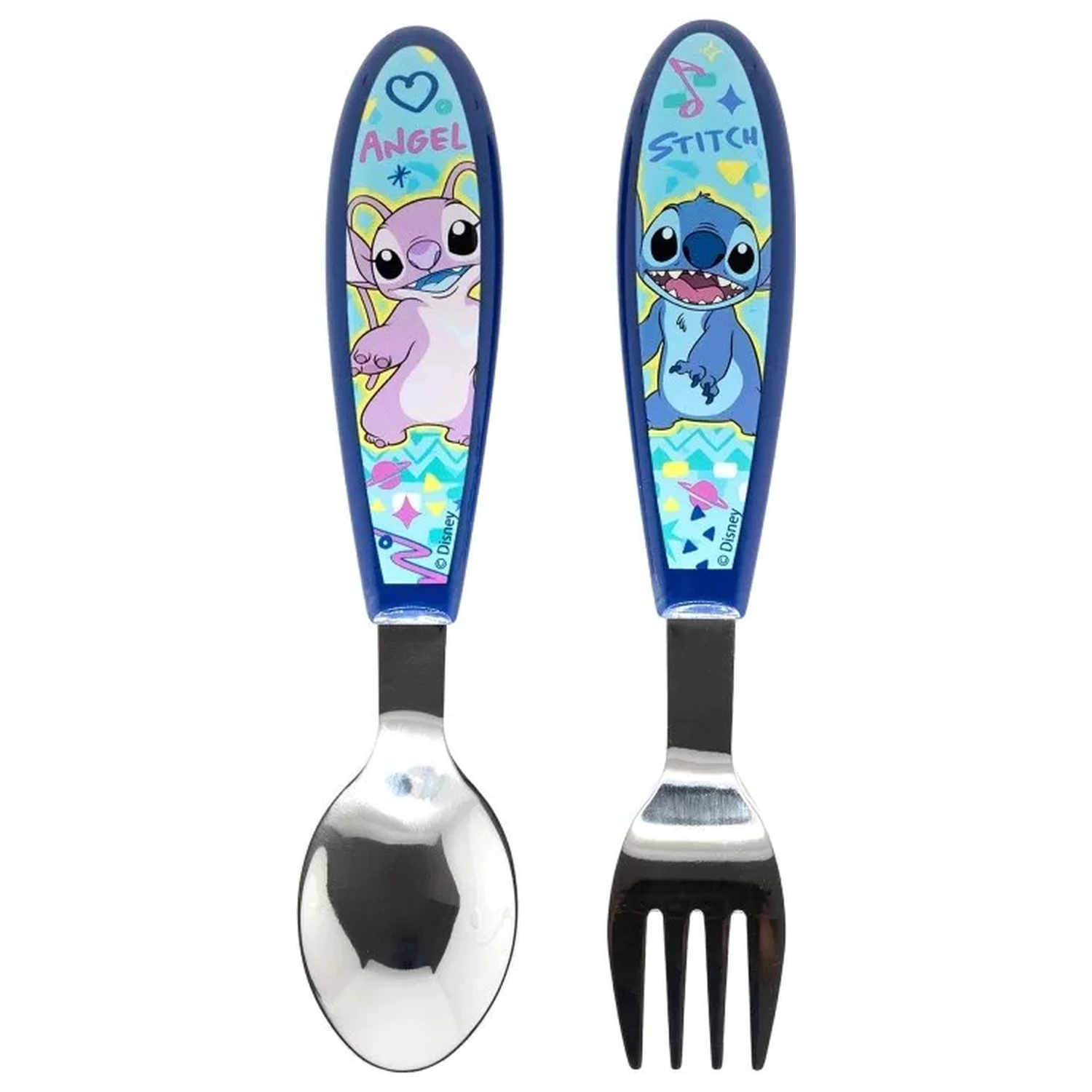 Stitch Drawing Metal Ergo Set tacamuri - 2 piese poza produsului