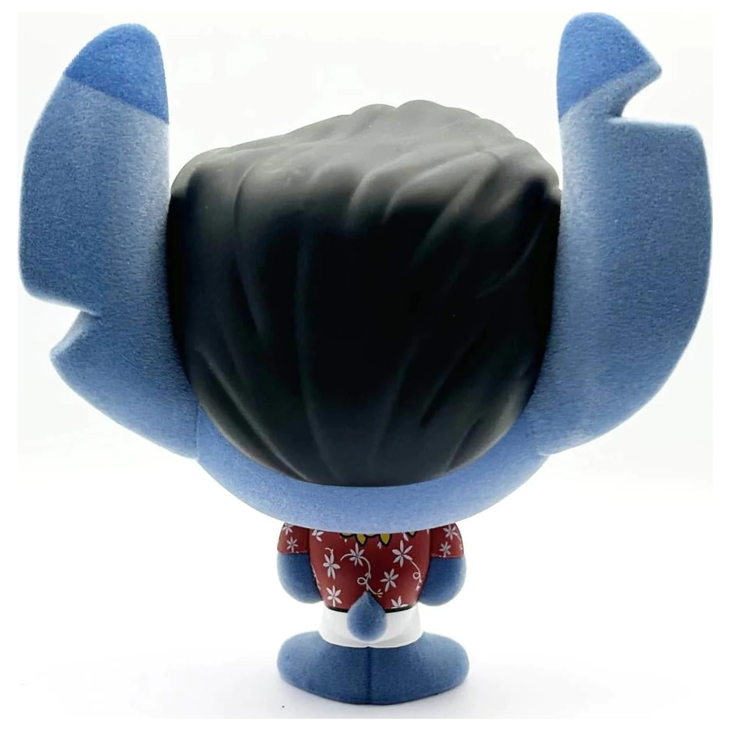 Stitch Elvis Blue Hawaiian Bhunny Flocked Vinyl Figurina de vinil flocat poza produsului
