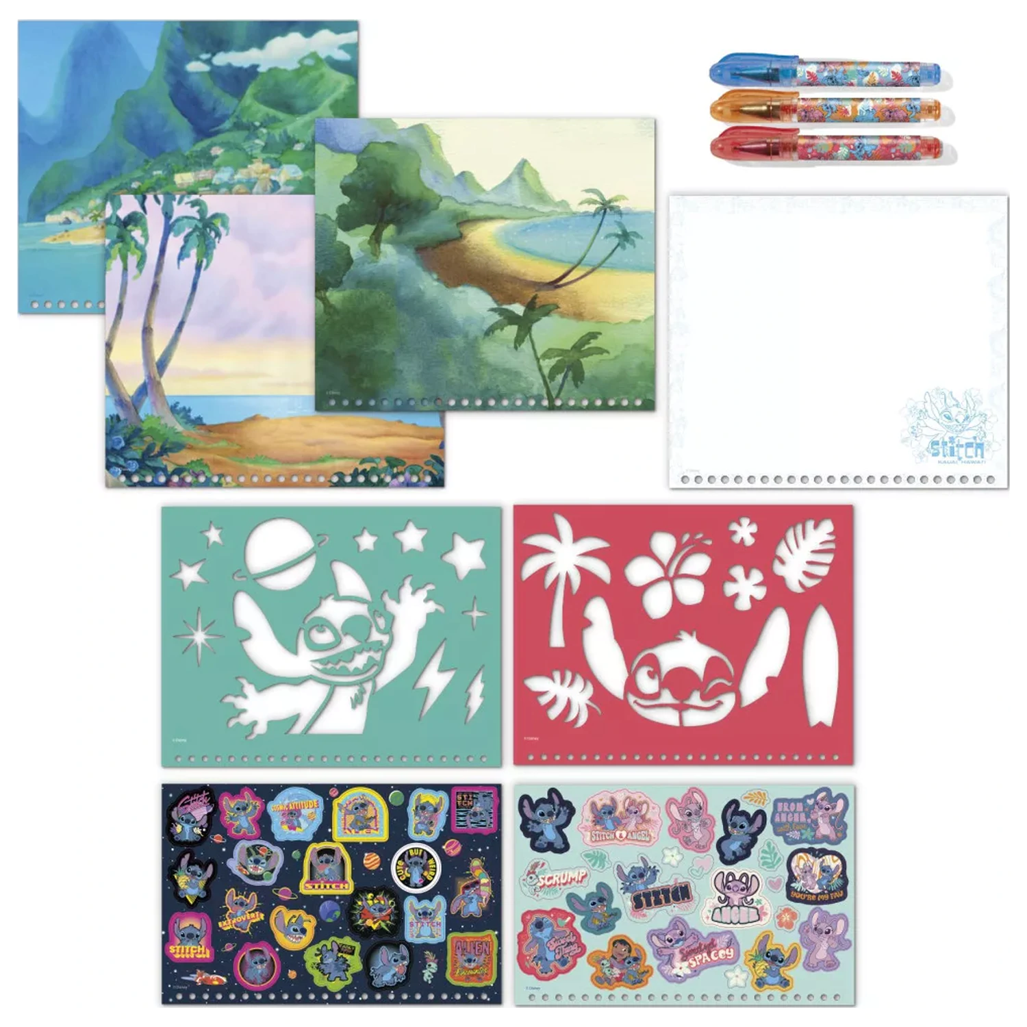 Stitch Extrovert Activity Set Set de colorat poza produsului