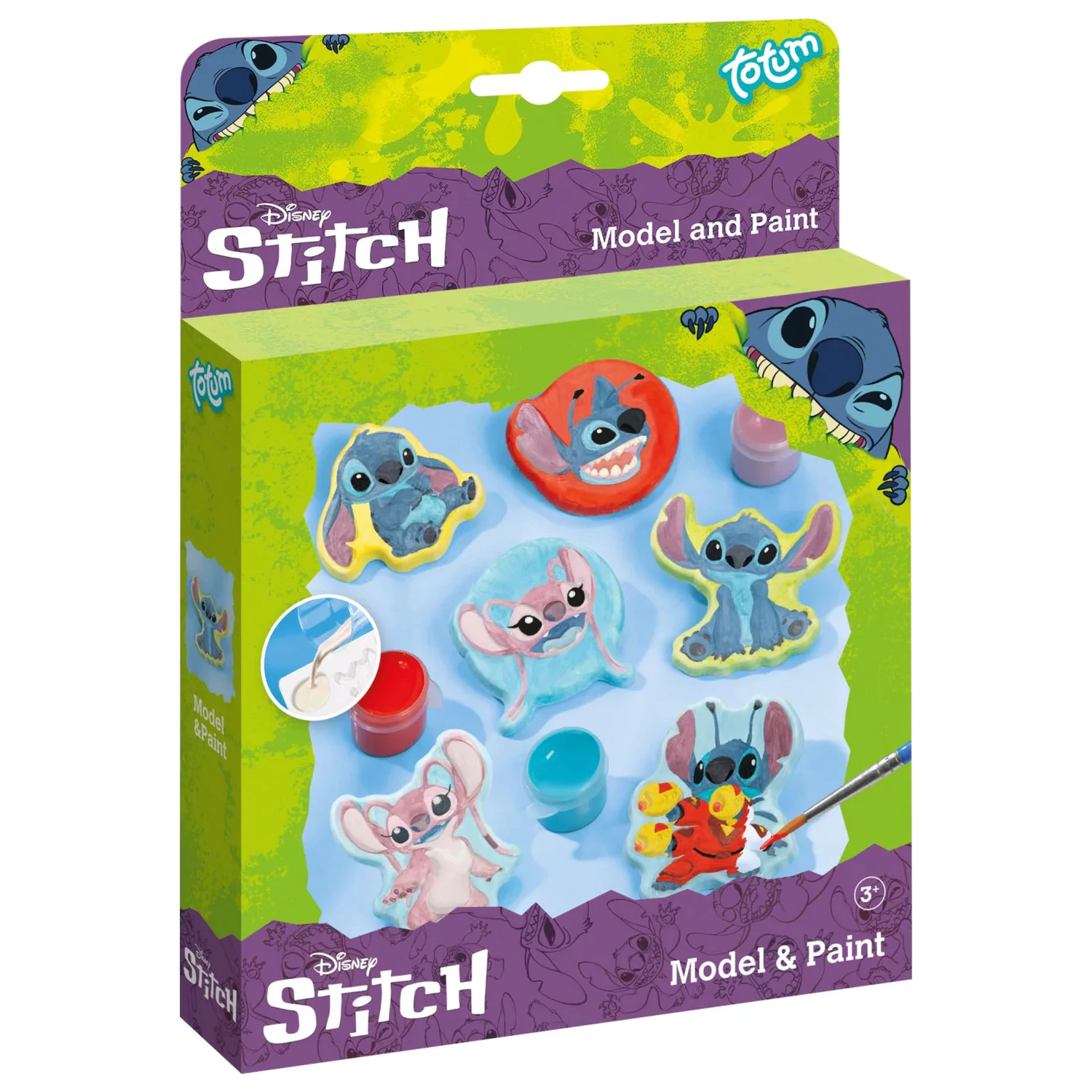 Stitch Extrovert set de mulaj din ipsos poza produsului