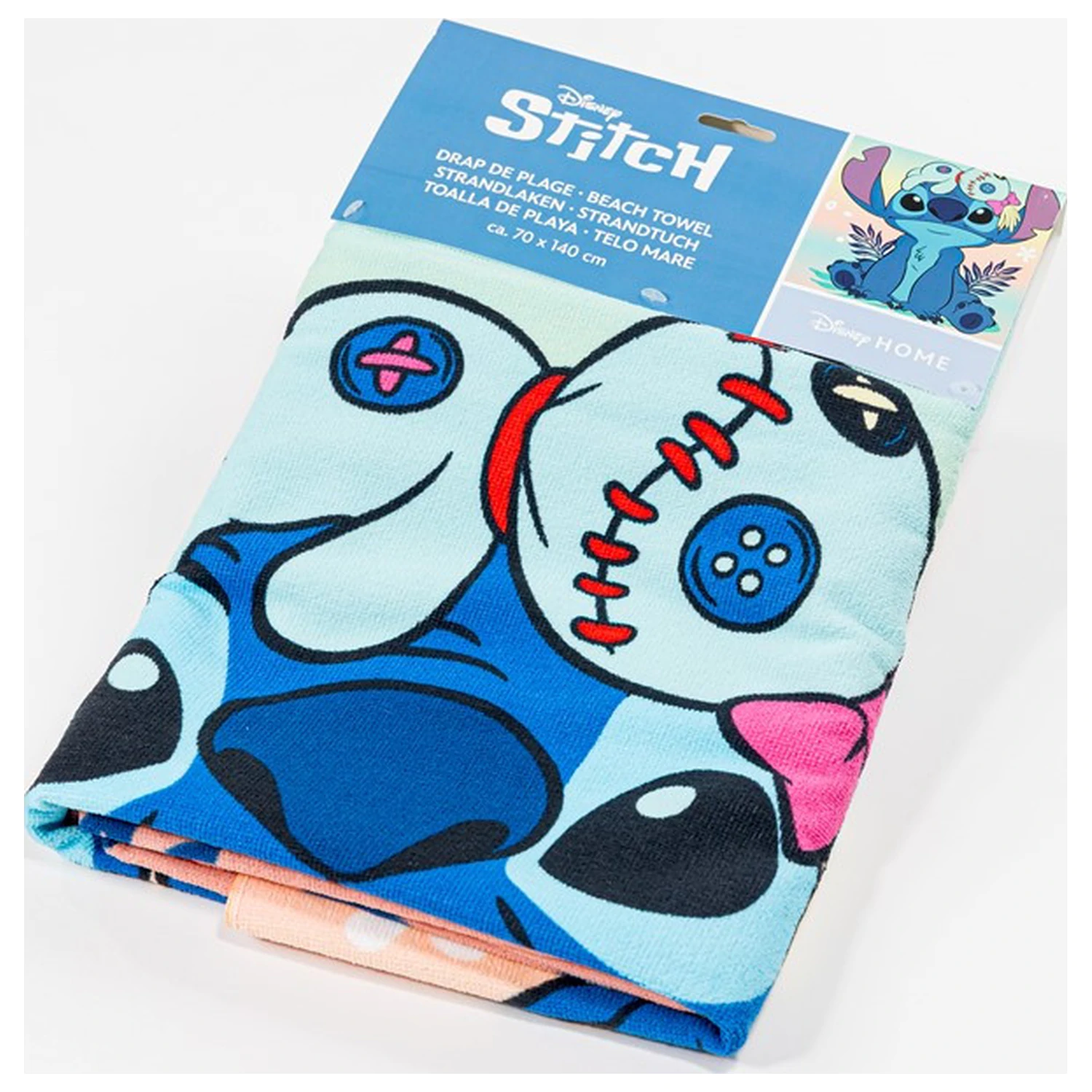 Lilo & Stitch Flower Island Prosop 70x140cm poza produsului