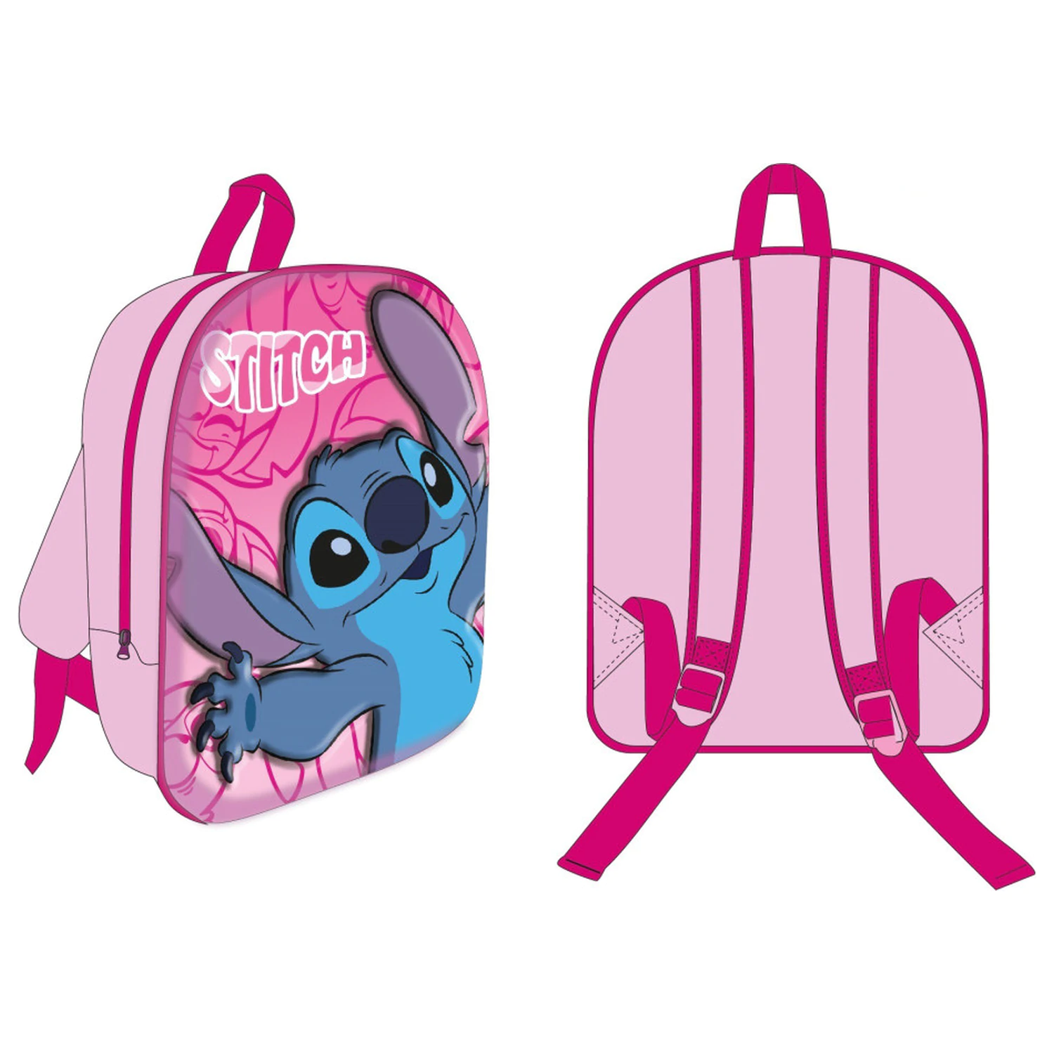 Stitch Galactic Hug 3D Rucsac, Geanta 30 cm poza produsului