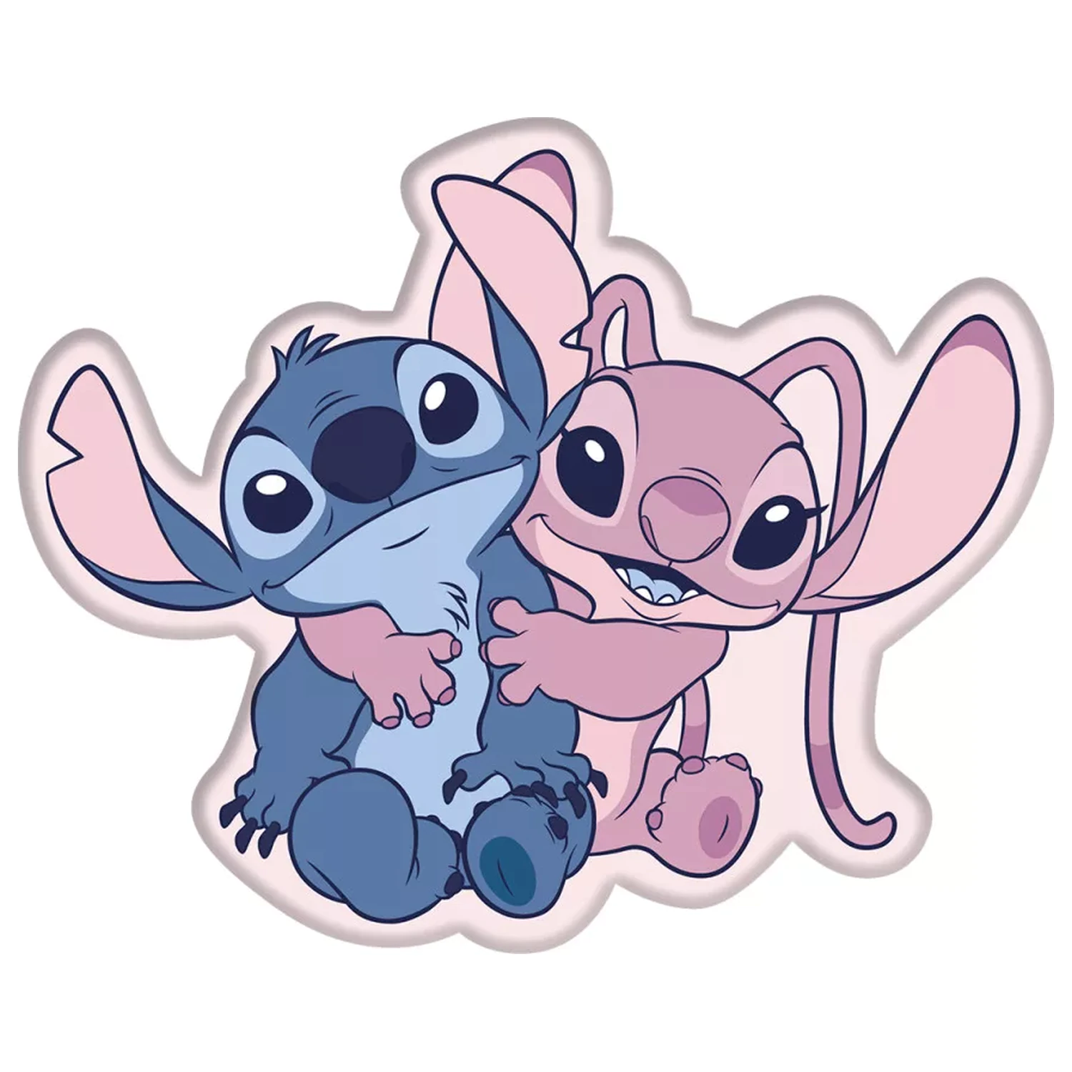 Perna în formă de Stitch Hug, perna decorativa 35x30 cm poza produsului