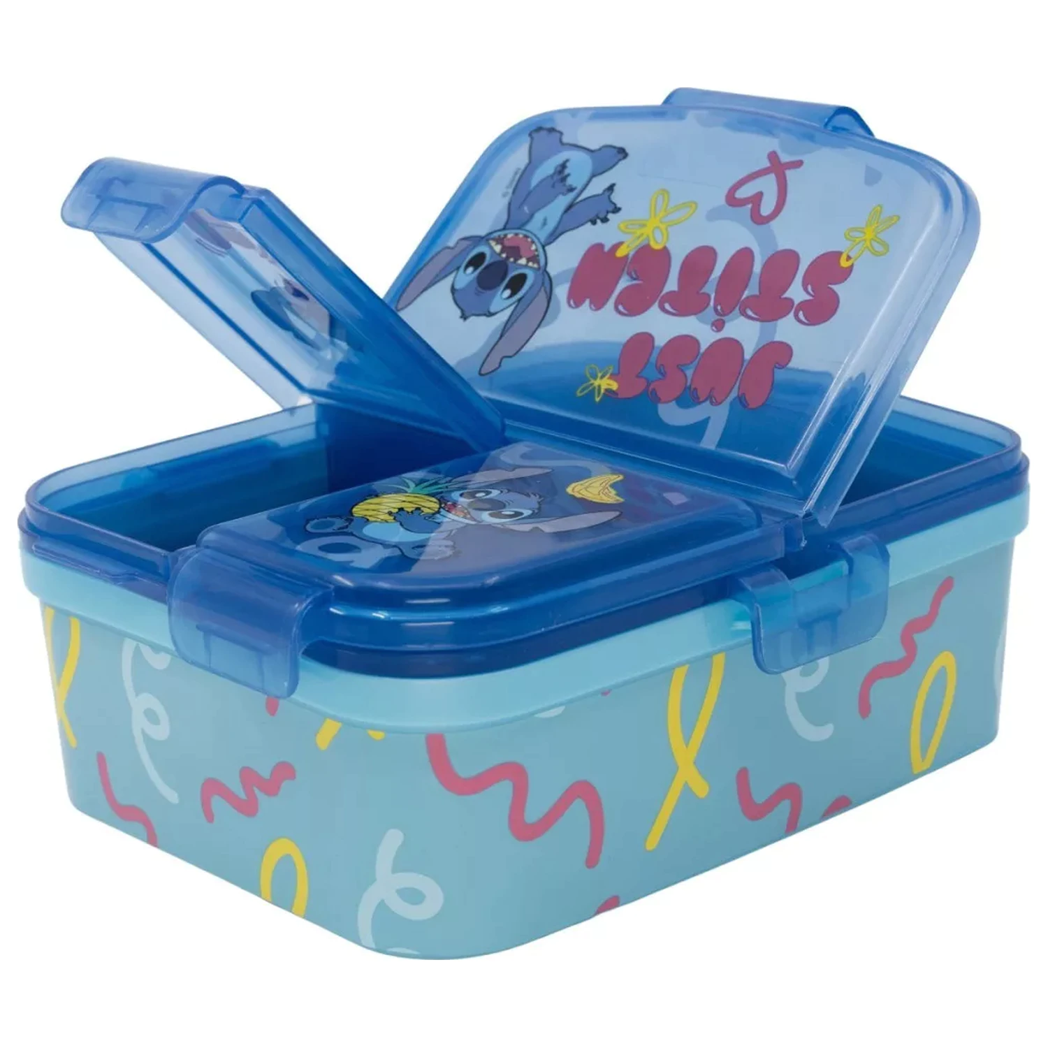 Stitch Just cutie de prânz multi-compartimente, cutie de sandwich XL poza produsului