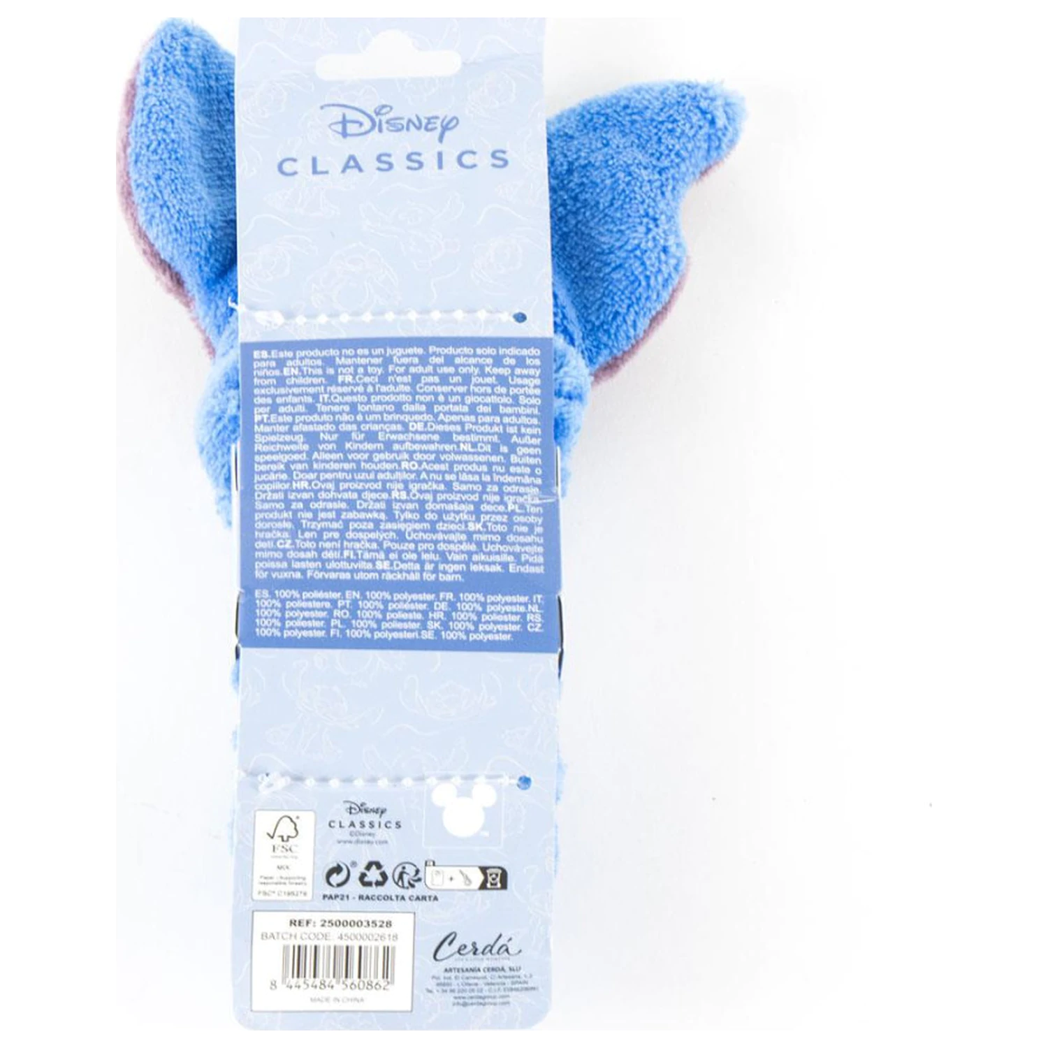 Bentita cosmetica Stitch Light Blue poza produsului