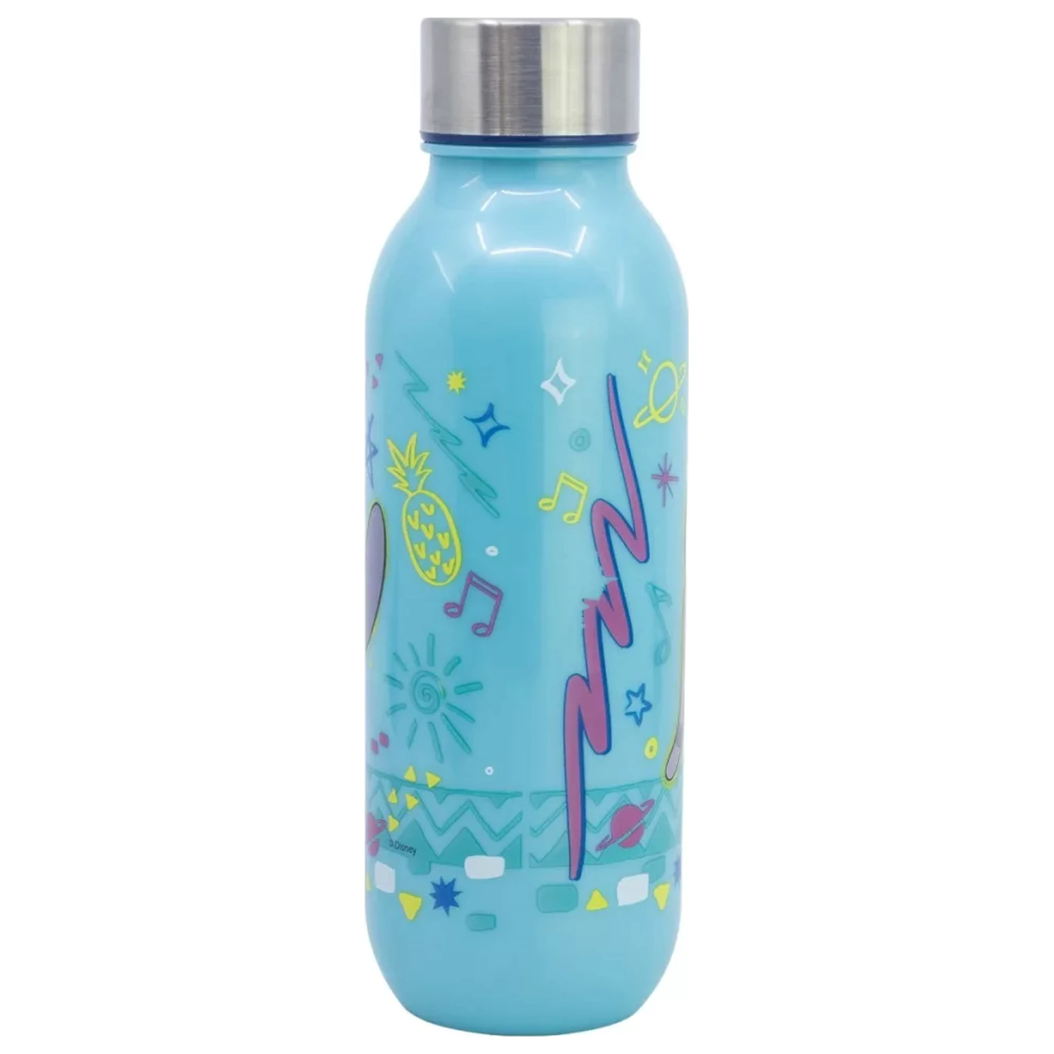 Stitch Love plastic sticla de apa cu capac cu filet 640 ml poza produsului