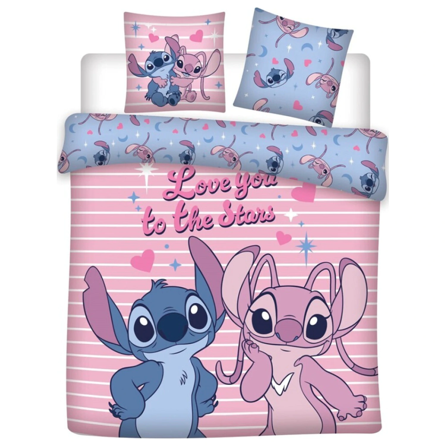Stitch Love You Husa dubla de plapuma poza produsului