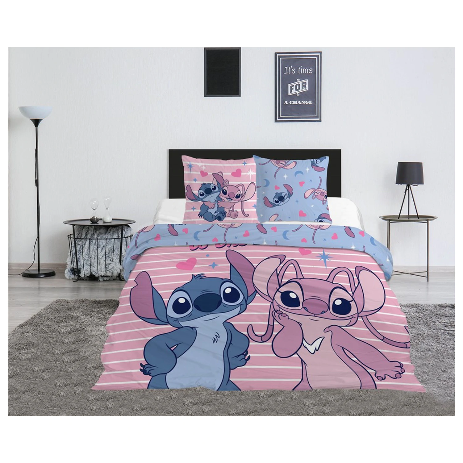 Stitch Love You Husa dubla de plapuma poza produsului