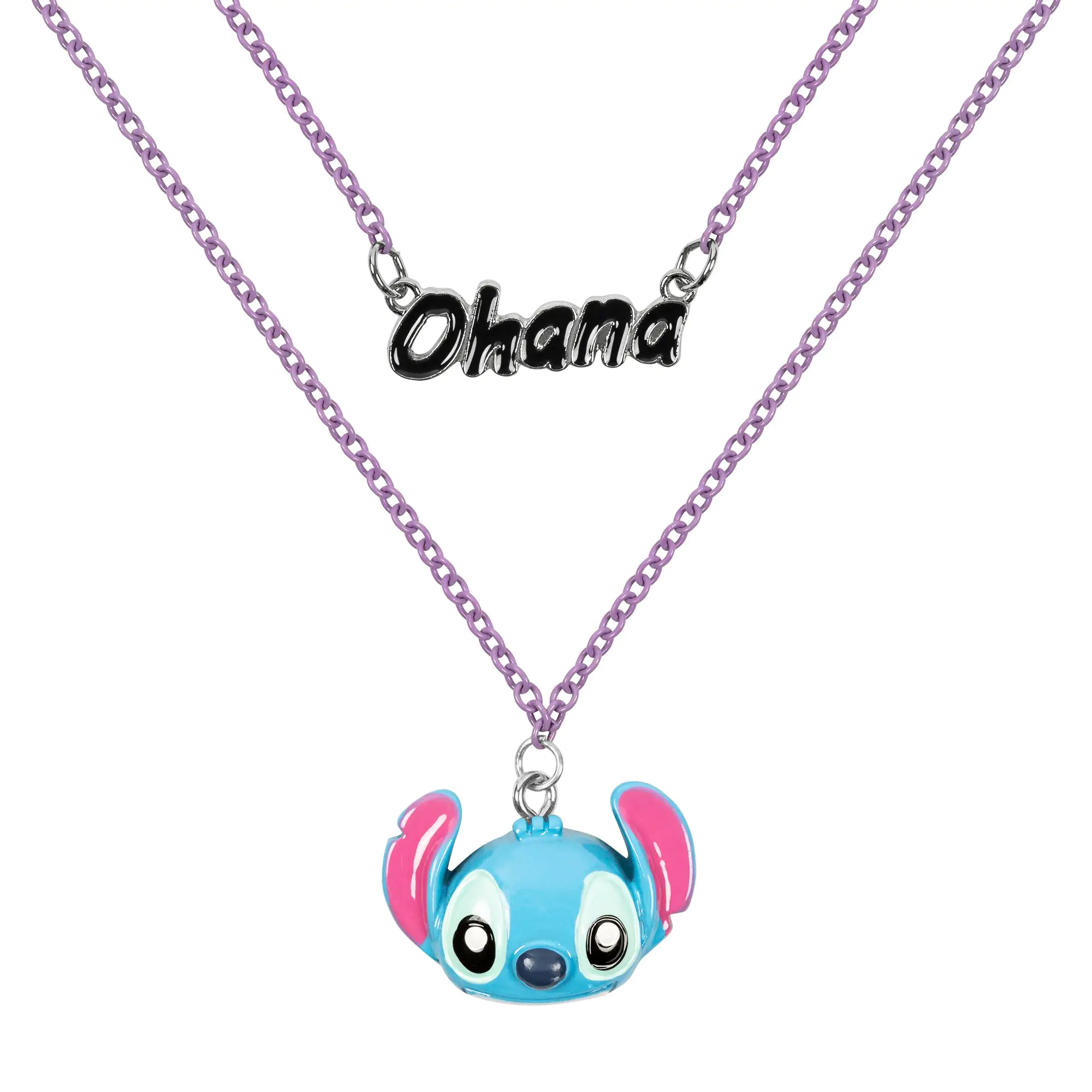 Colier cu Pandantiv STITCH Ohana 16mm poza produsului