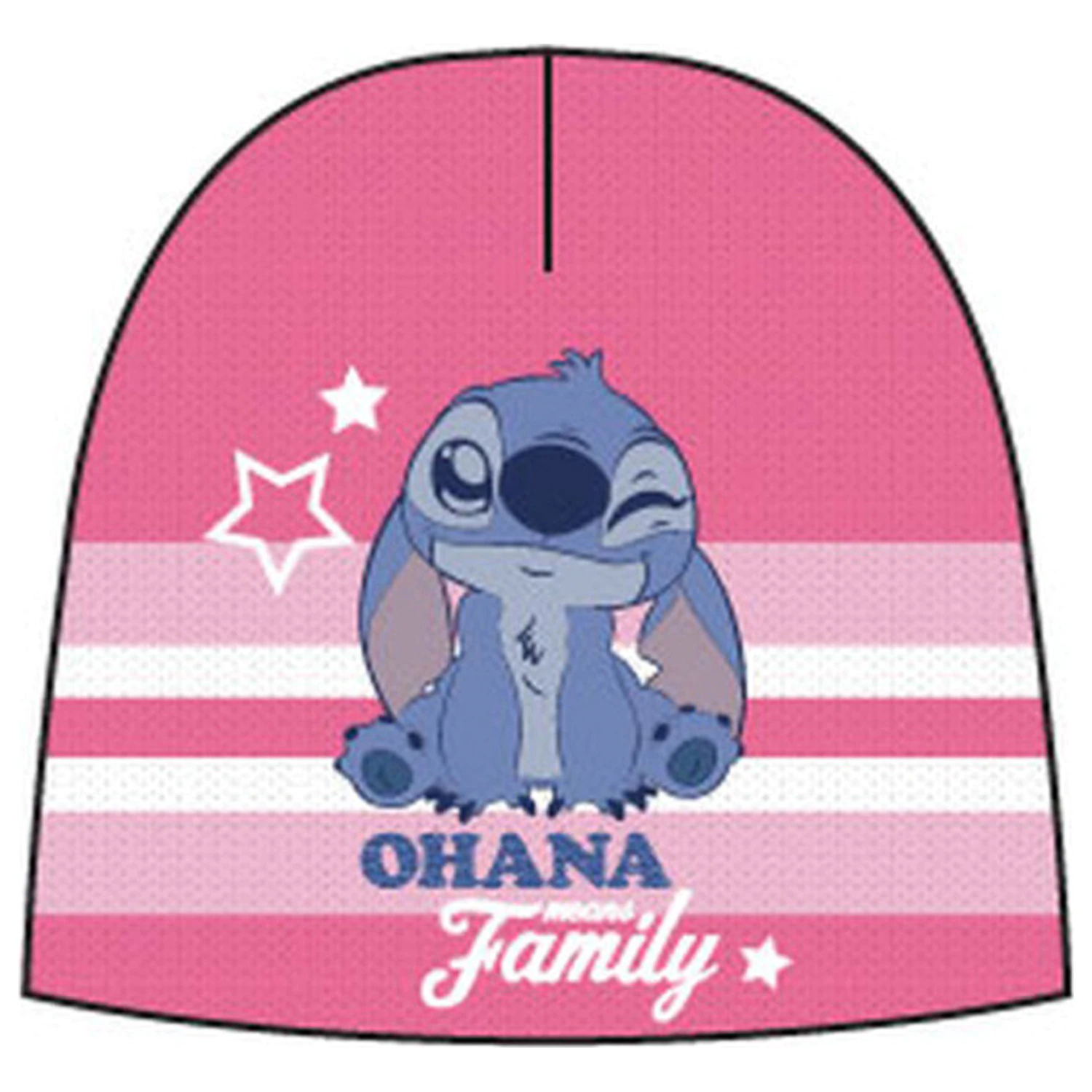 Stitch Ohana Pink căciulita pentru bebeluși 50 cm poza produsului