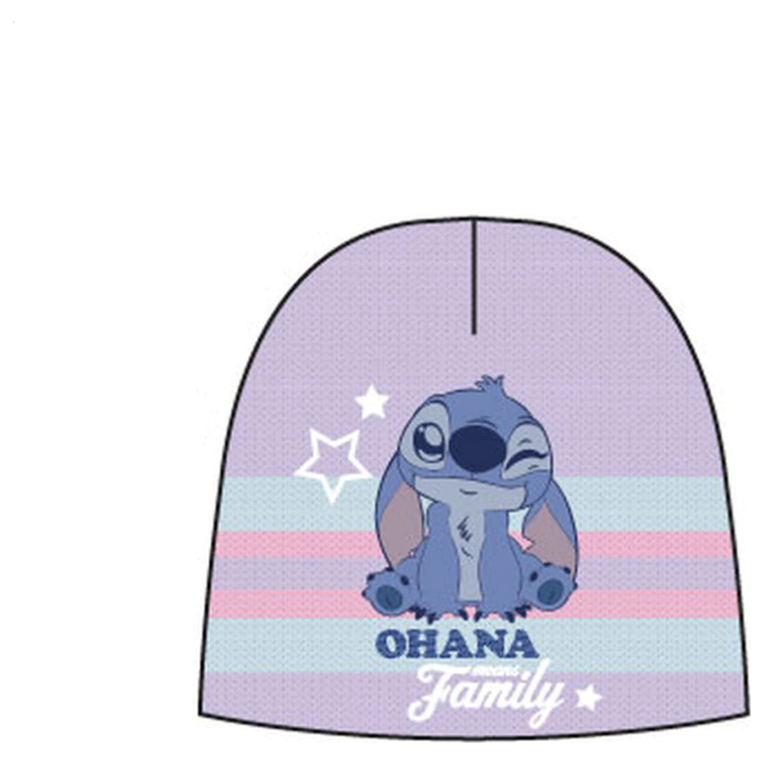 Stitch Ohana Purple caciula pentru bebelusi 50 cm poza produsului