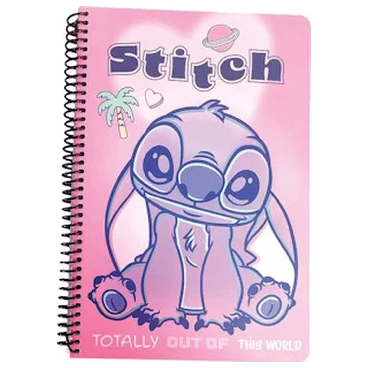 Stitch Palm B/5 Caiet spiralat liniat 70 coli poza produsului
