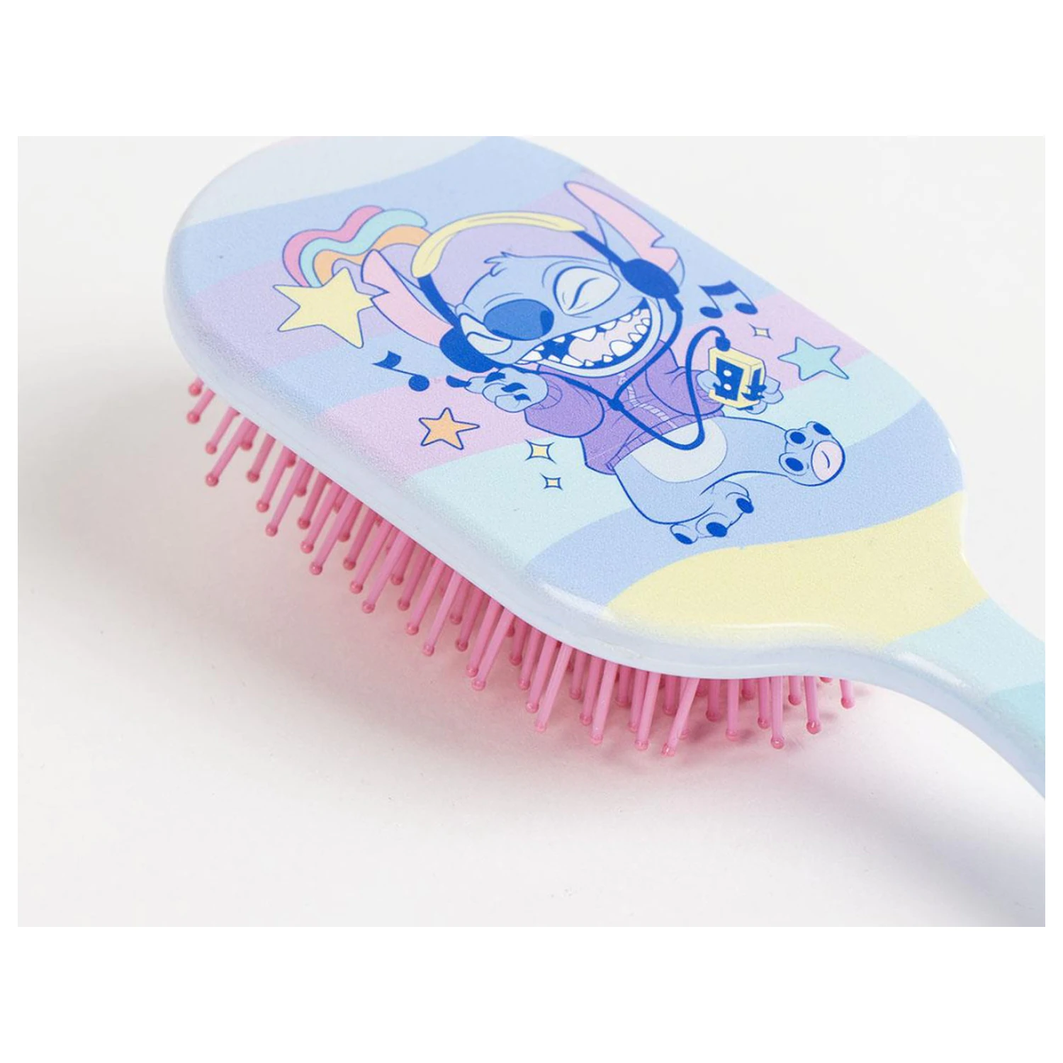 Stitch Pastel Music Hairbrush, Comb 20 cm poza produsului