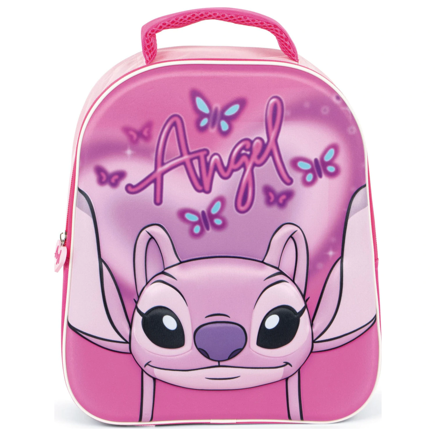 Stitch Pink Angel rucsac 3D, geanta 32 cm poza produsului