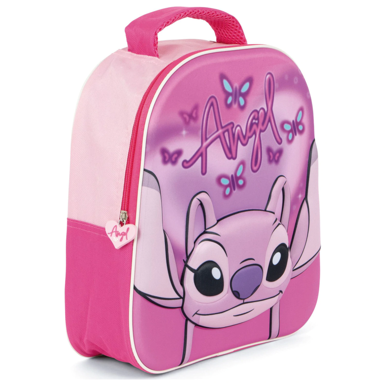 Stitch Pink Angel rucsac 3D, geanta 32 cm poza produsului