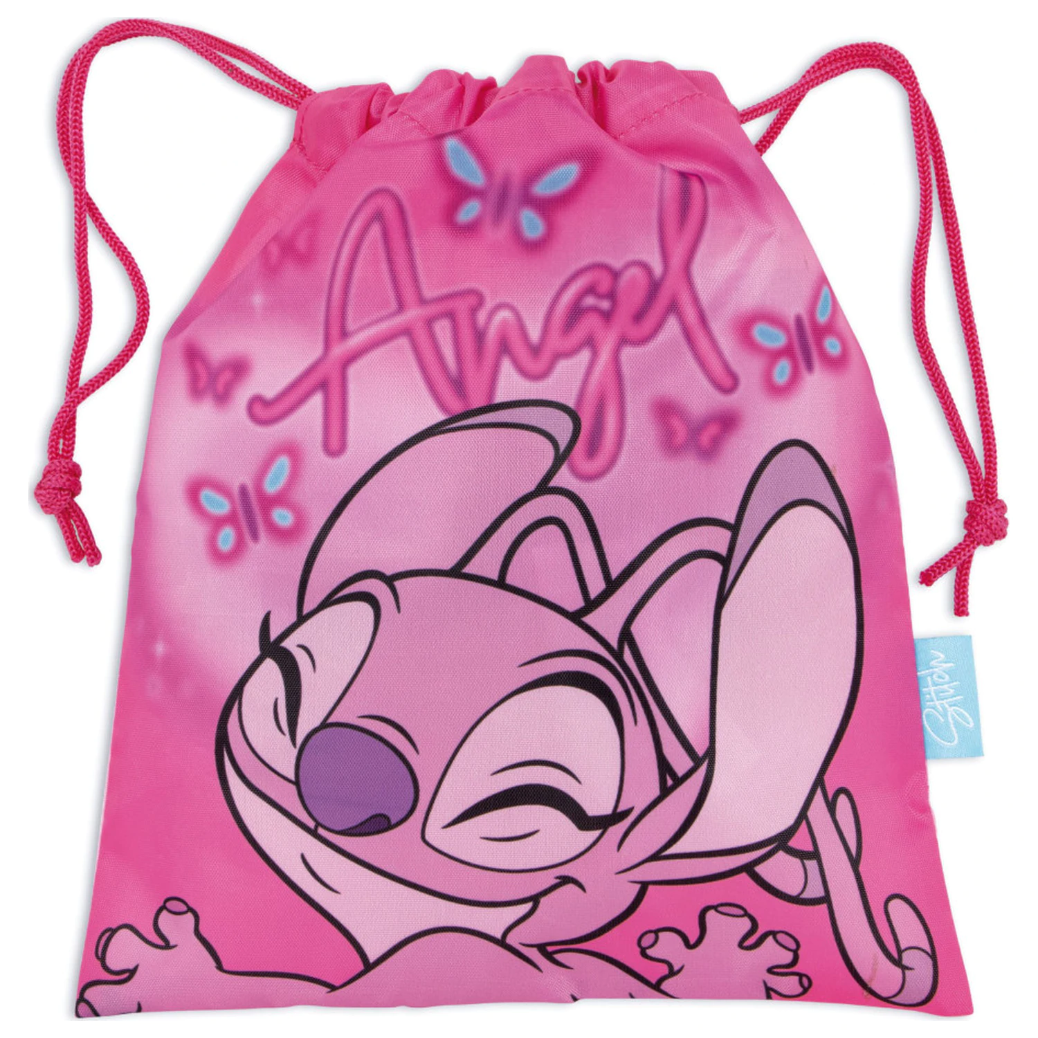 Stitch Pink Angel Geanta de prânz 26.5 cm poza produsului