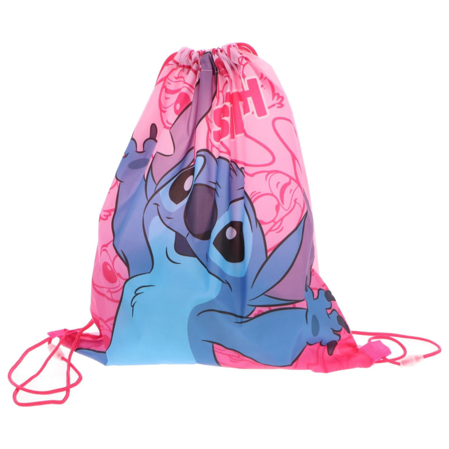 Stitch Pink Planet geanta sport, geanta de gimnastica 40 cm poza produsului