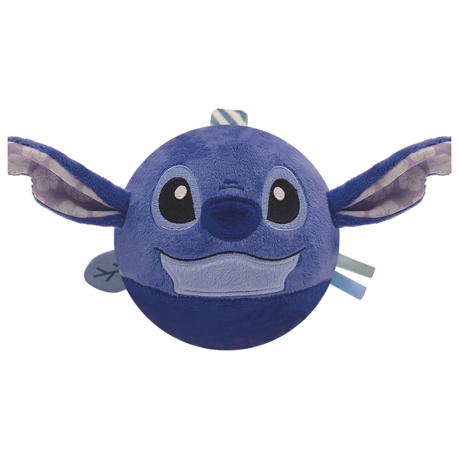 Stitch Round pluș moale figură bilă, zornaitoare pentru bebelusi Clementoni poza produsului