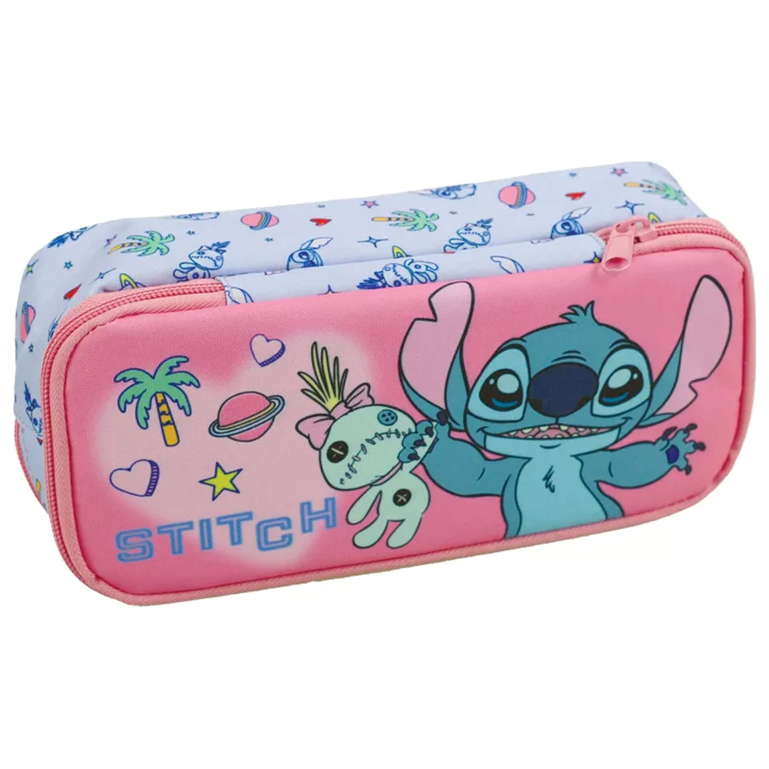 Stitch Scrapbook penar cu doua compartimente 26 cm poza produsului