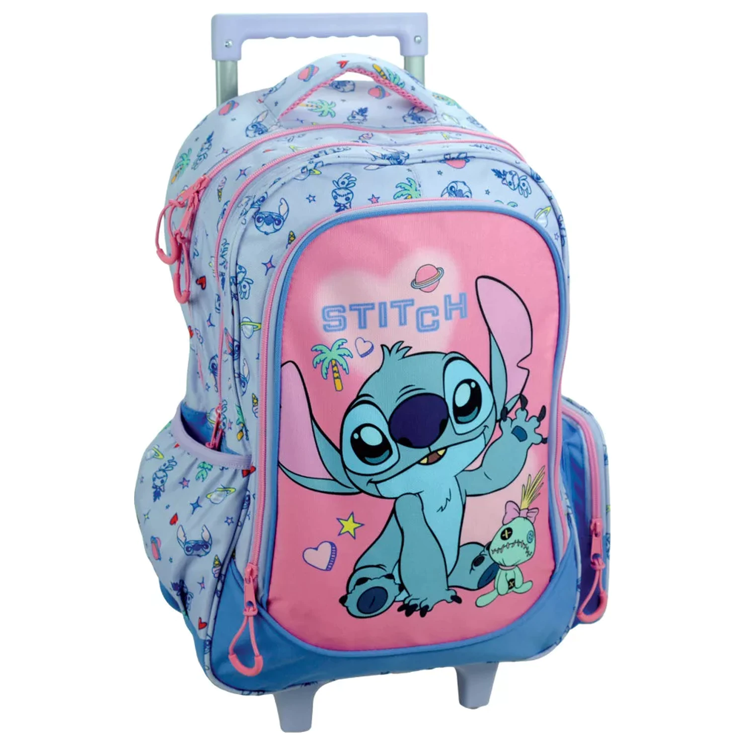 Stitch Scrapbook Geanta de scoala pe roti, 46 cm poza produsului