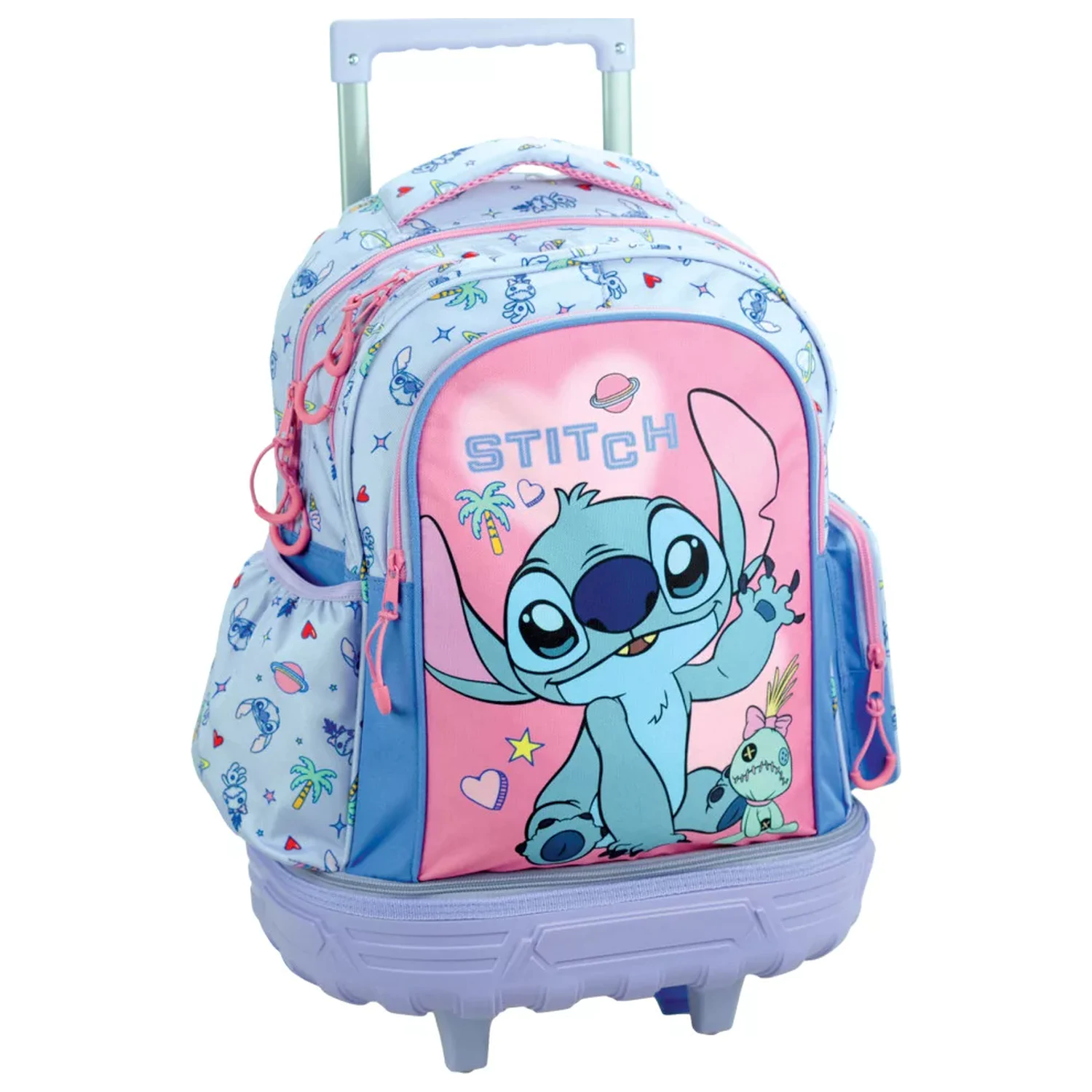 Lilo and Stitch Scrapbook Premium Rucsac scolar cu roti, geanta 46 cm poza produsului