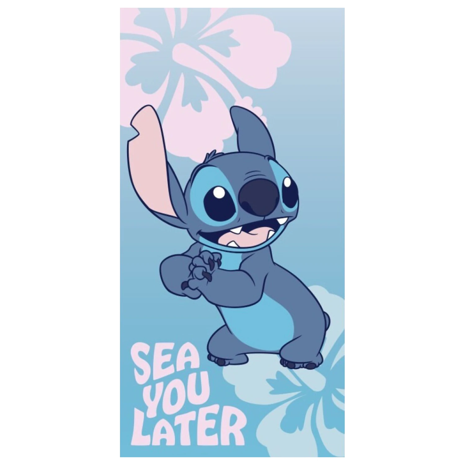 Stitch See Ya Later Prosop 70x140cm poza produsului