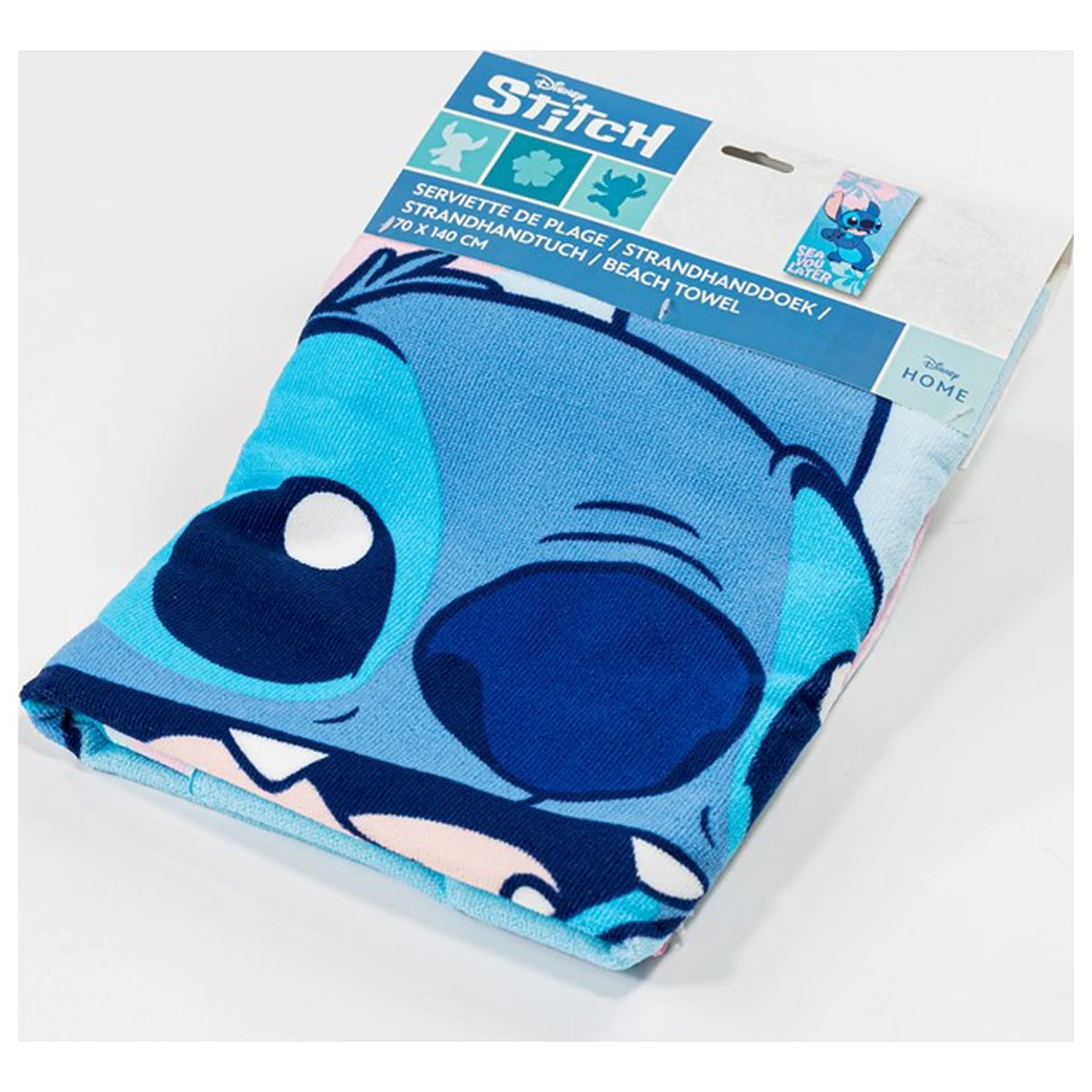 Stitch See Ya Later Prosop 70x140cm poza produsului