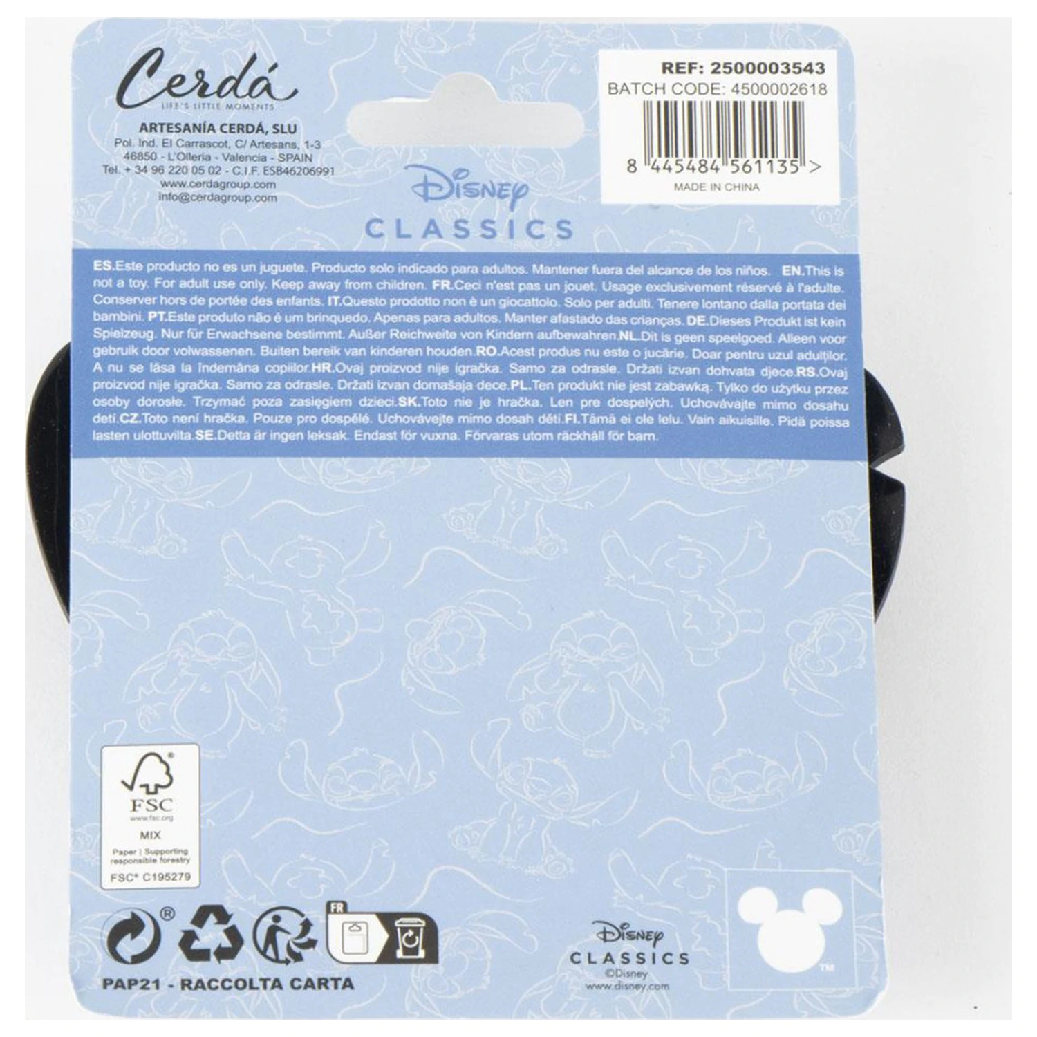 Stitch Smile Oglinda Machiaj 3D poza produsului