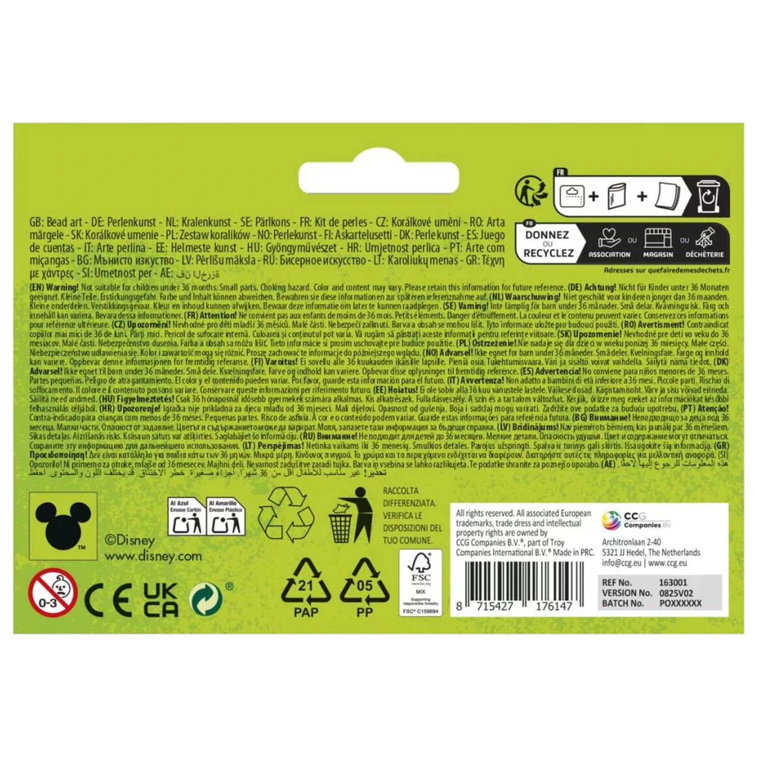 Stitch Space set creativ cu margele A5 poza produsului
