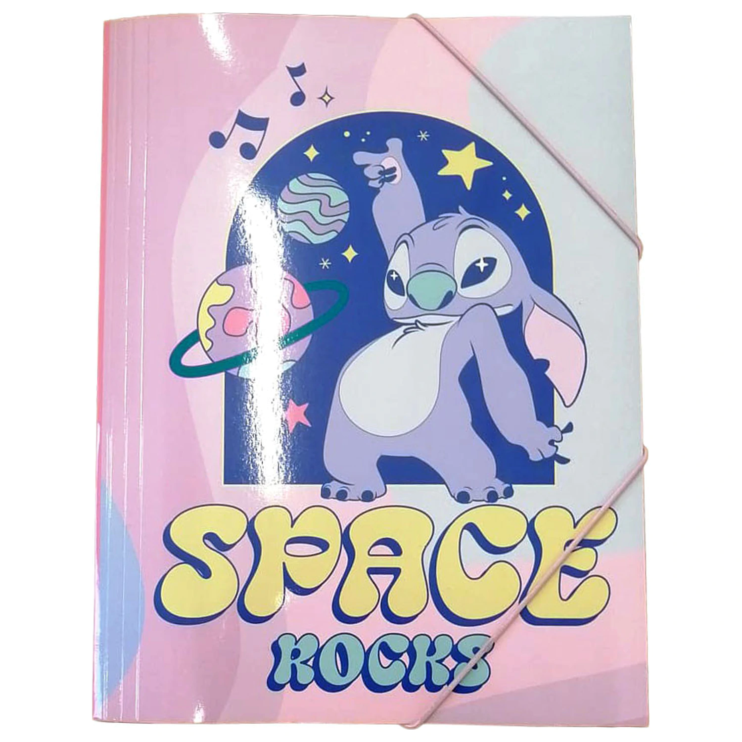 Stitch Space Rocks Dosar elastic A/4 poza produsului