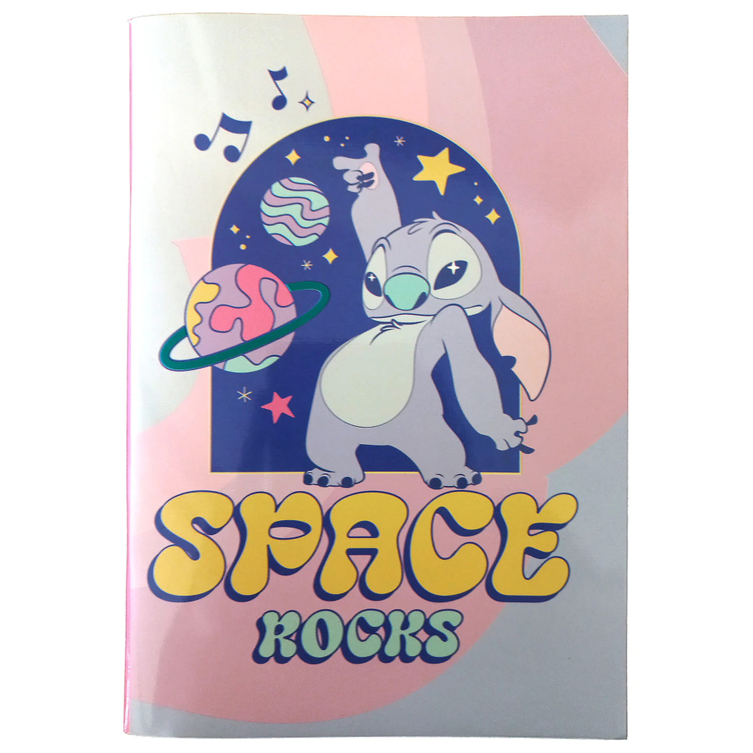 Stitch Space Rocks B/5 Caiet Liniat 40 de foi poza produsului