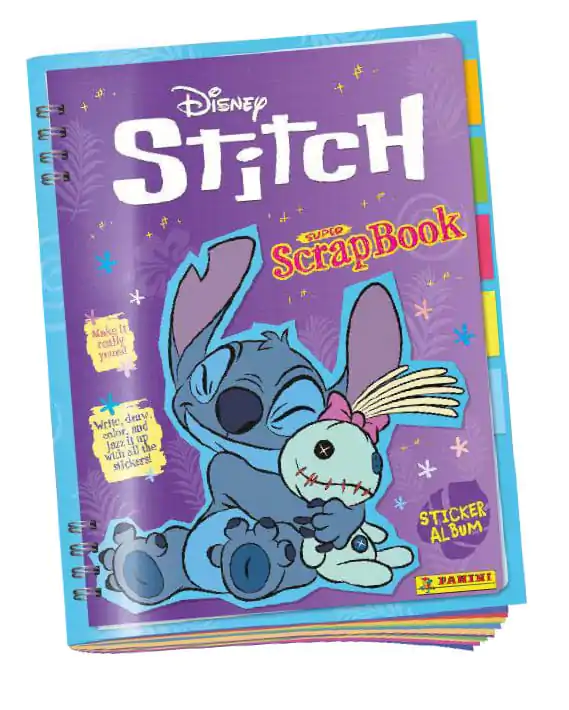 Stitch Super ScrapBook Album Colecție Sticker *Versiunea Germană* poza produsului