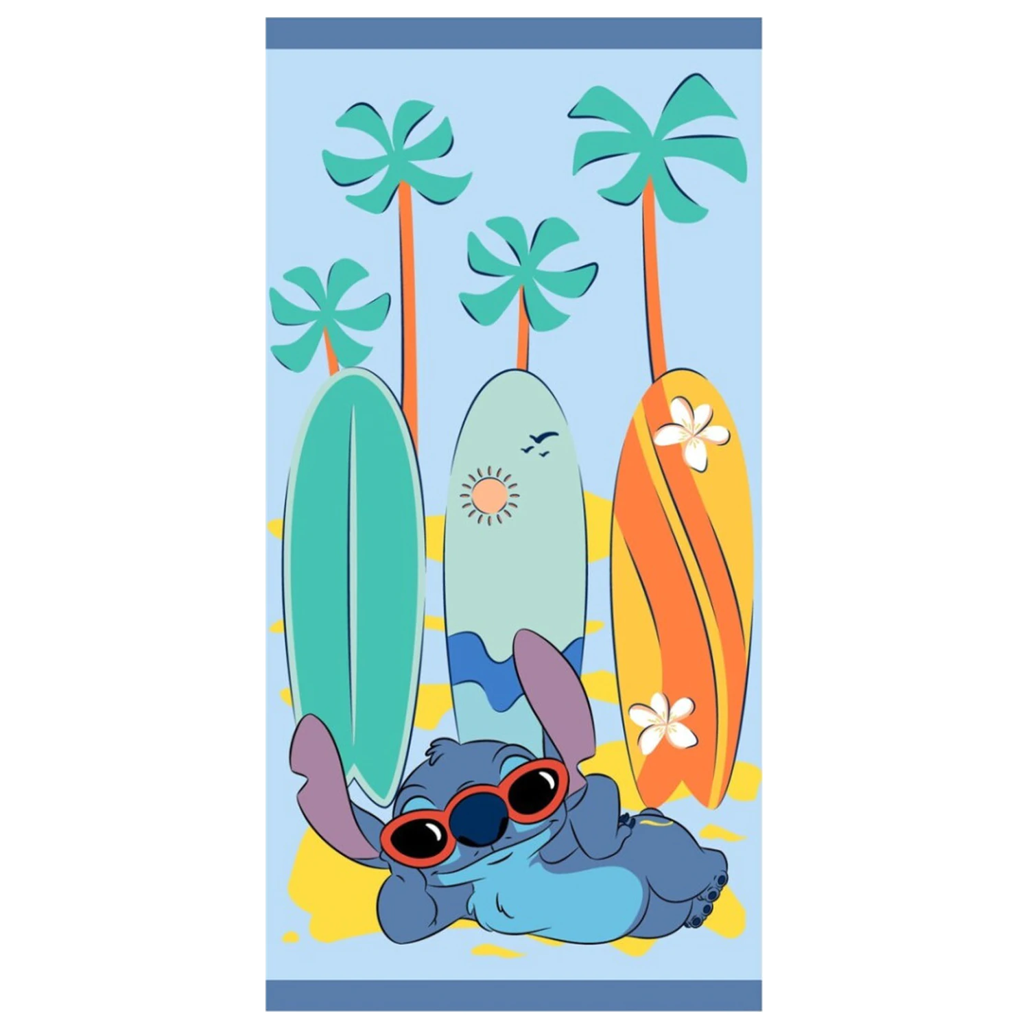 Lilo & Stitch Surf Paradise Prosop 70x140cm poza produsului
