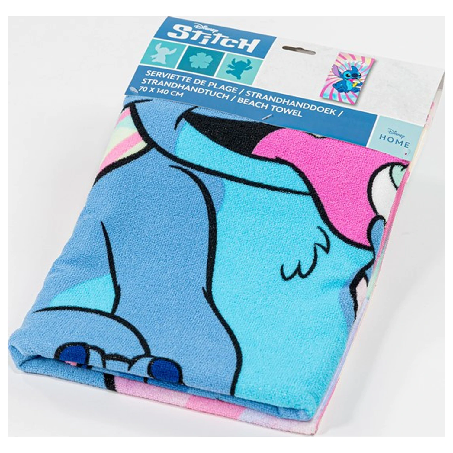 Stitch Tasty Day Out Prosop 70x140cm poza produsului