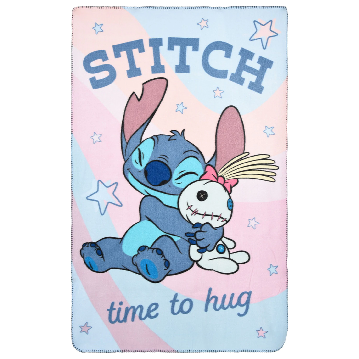 Stitch Lilo & Stitch Hug pătură fleece poza produsului