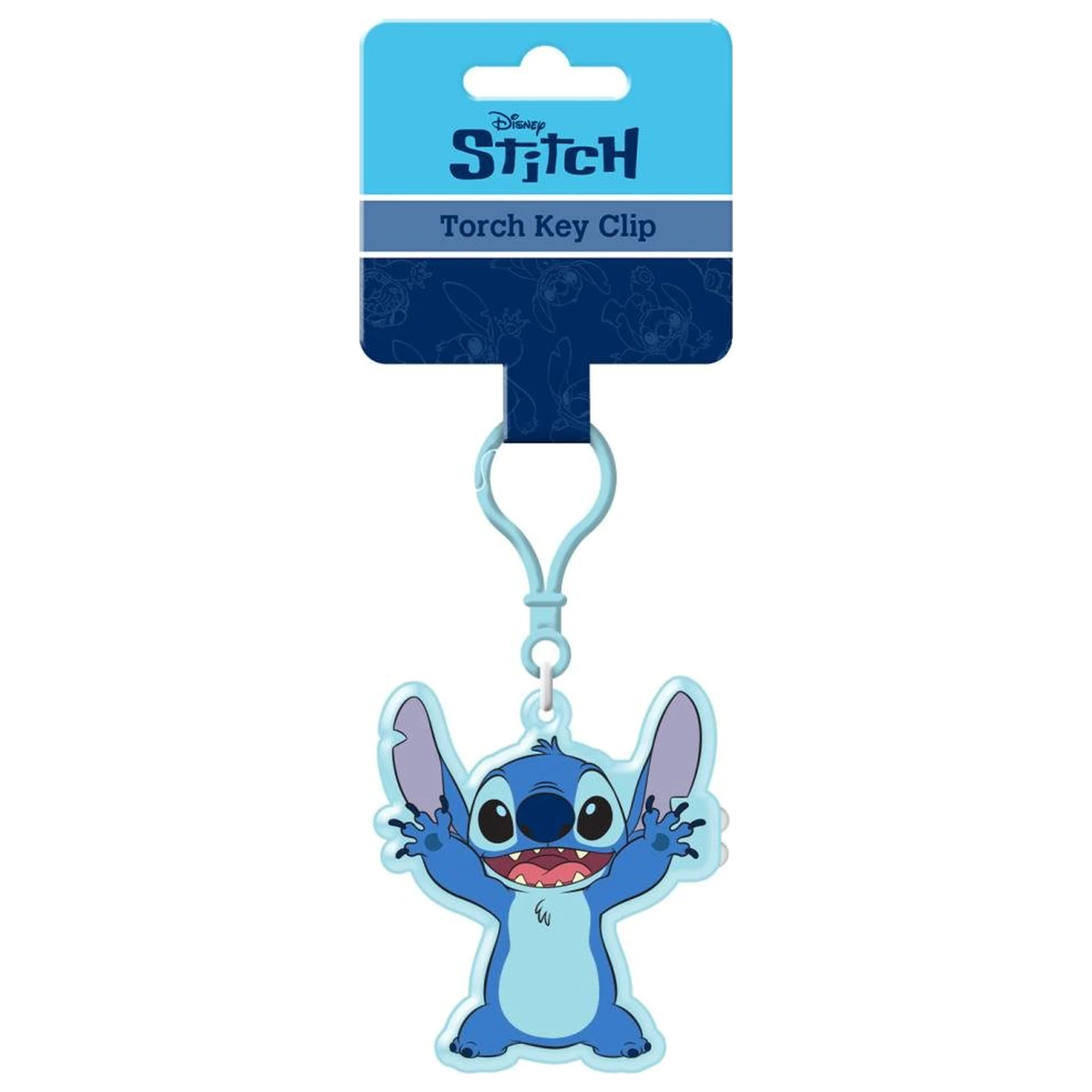Stitch Torță Lumină Breloc clip poza produsului