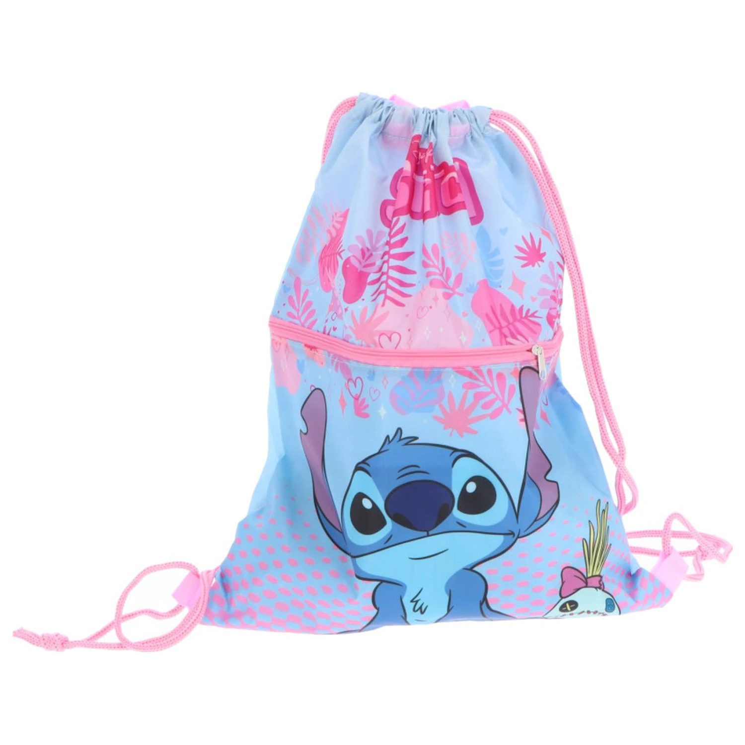 Stitch Tropical Trouble Deluxe geanta sport, geanta de gimnastica 45 cm poza produsului