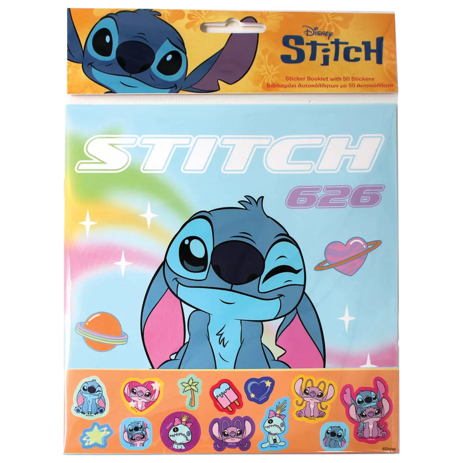 Album autocolante Stitch Universe cu 50 de autocolante poza produsului