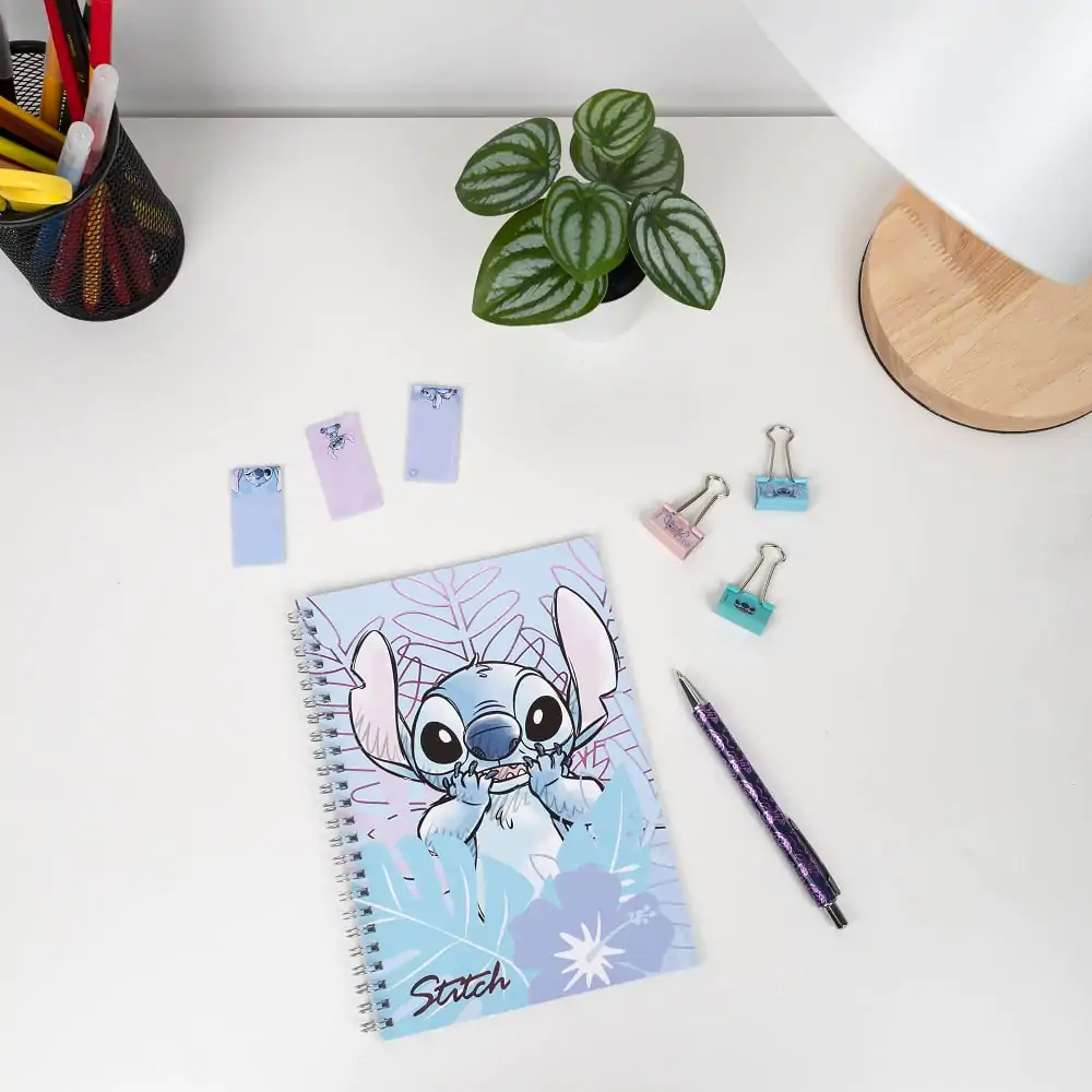 Stitch Watercolor Stationery set (8 piese) poza produsului