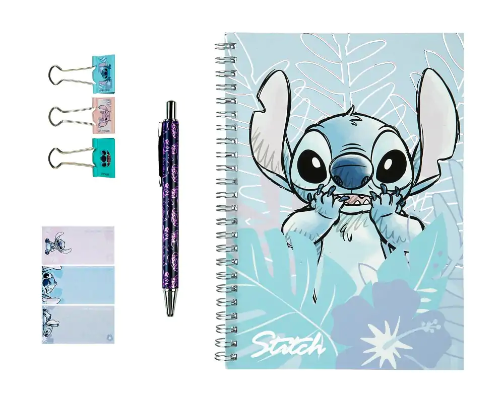 Stitch Watercolor Stationery set (8 piese) poza produsului