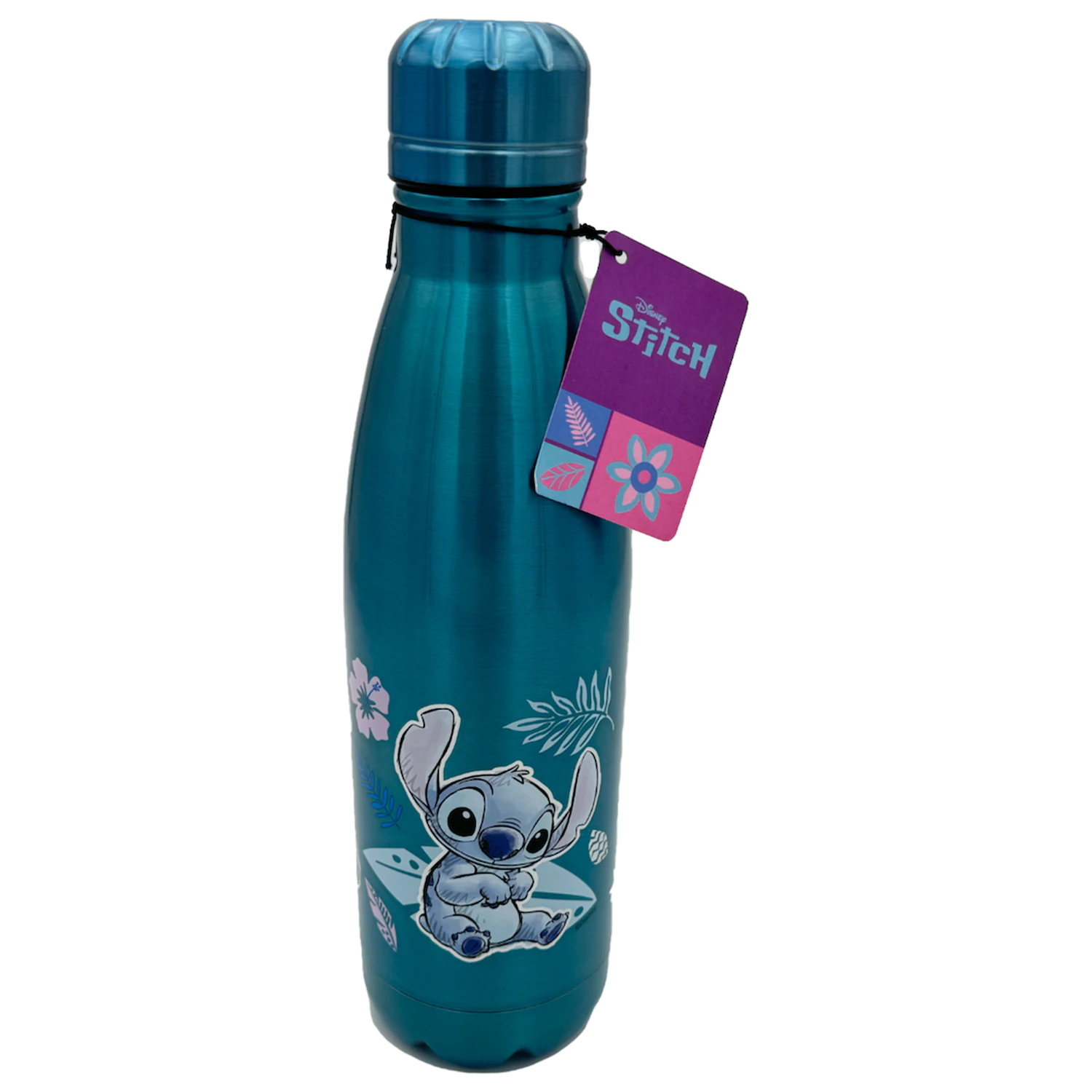 Stitch Watercolor Metalic Blue Sticla din otel inoxidabil 780ml poza produsului