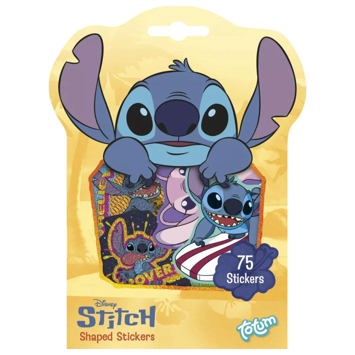 Stitch Weird Shape Sticker Set 75 bucati poza produsului