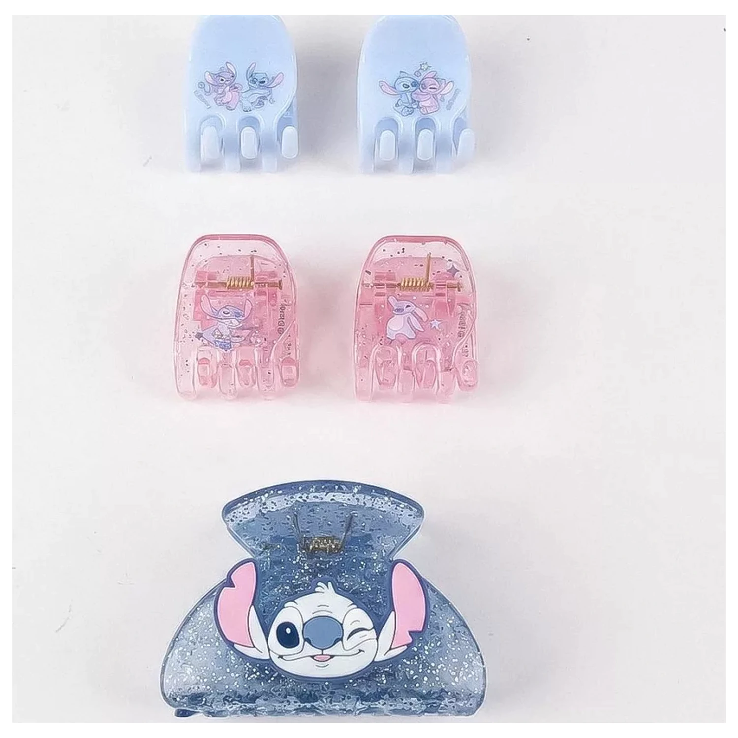 Stitch Wink Hair Clip Set de 5 bucăți poza produsului