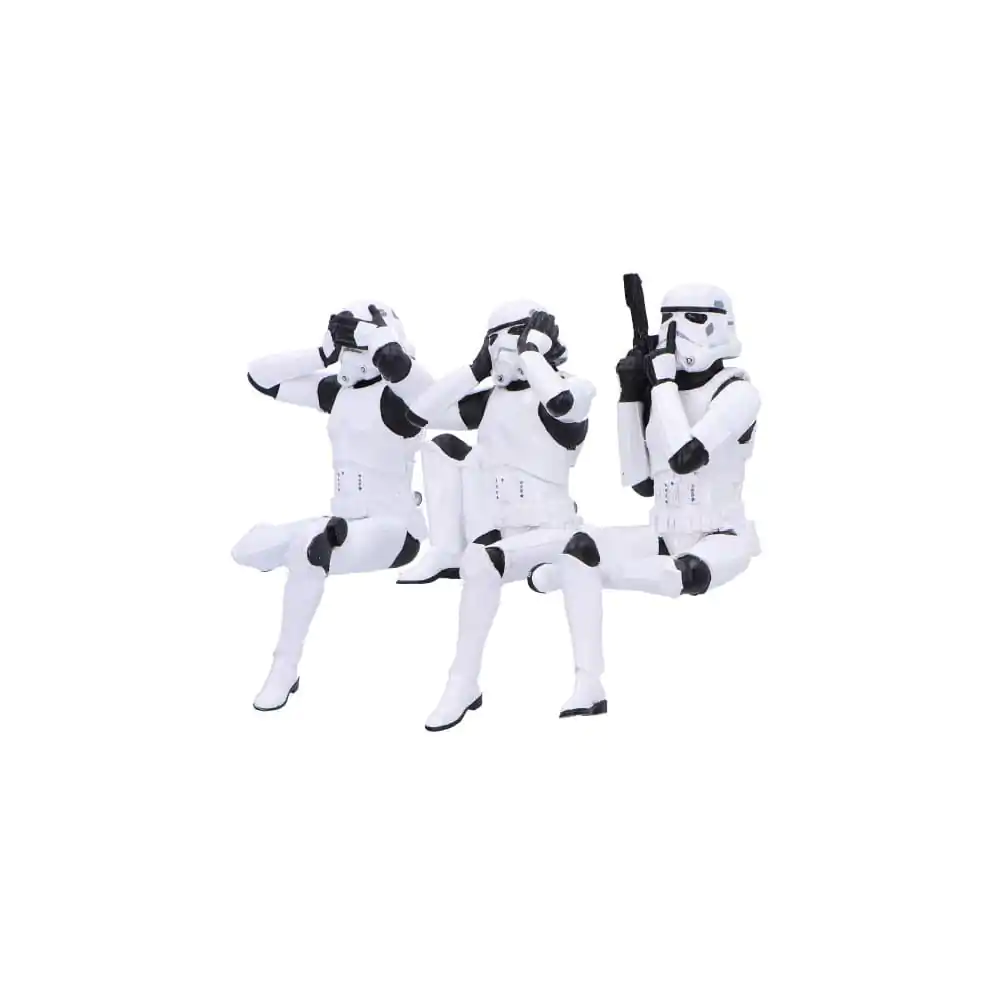 Figurine Stormtrooper Trei Înțelepți Stormtrooper Așezate 11 cm poza produsului