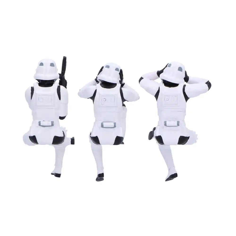 Figurine Stormtrooper Trei Înțelepți Stormtrooper Așezate 11 cm poza produsului