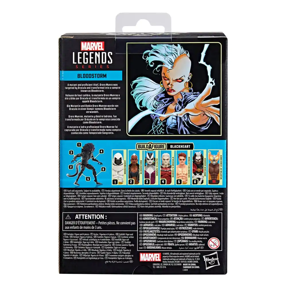 Figurină de acțiune Strange Tales Marvel Legends Bloodstorm (BAF: Blackheart) 15 cm poza produsului