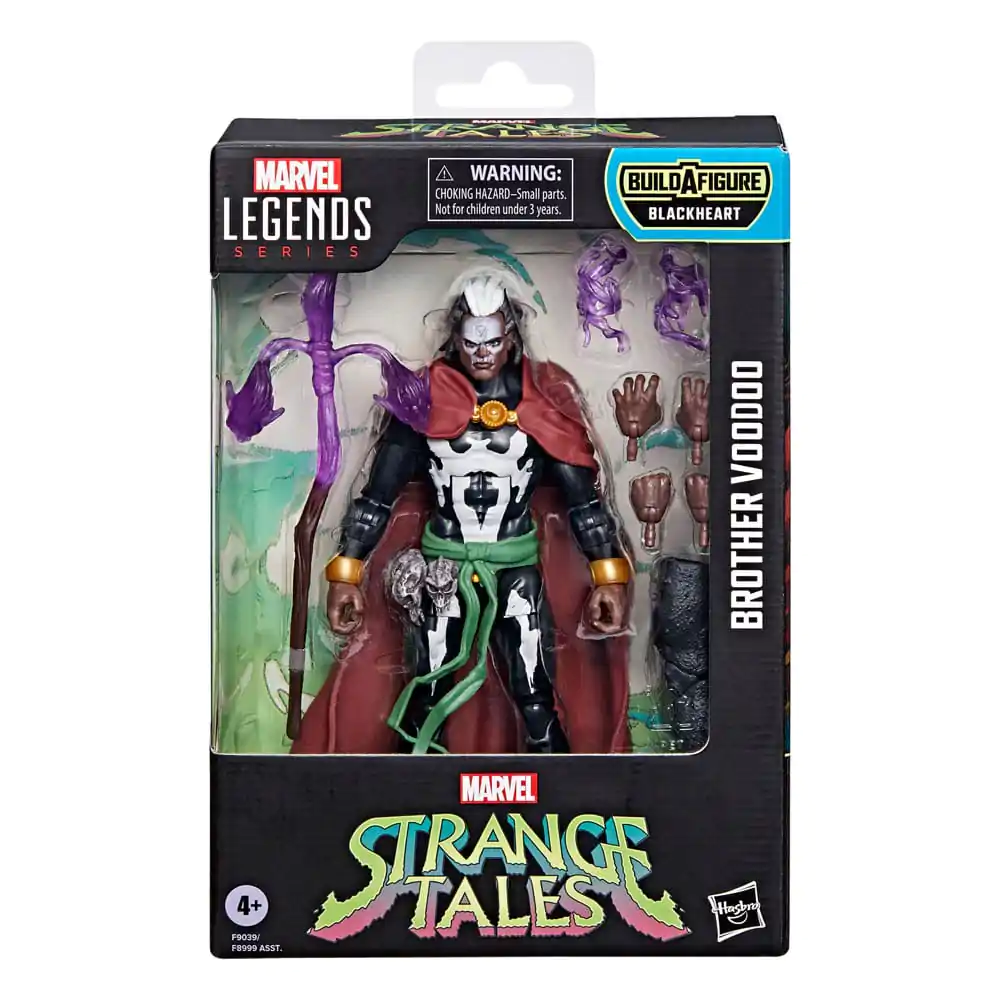 Figurină de acțiune Strange Tales Marvel Legends Brother Voodoo (BAF: Blackheart) 15 cm poza produsului